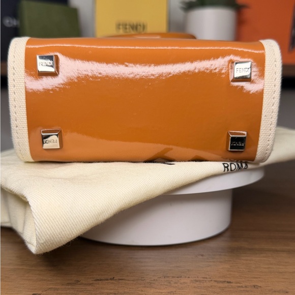 Fendi Sunshine Shopper Tote - Canvas and Leather - W/ Dustbag - Picture 10 of 17